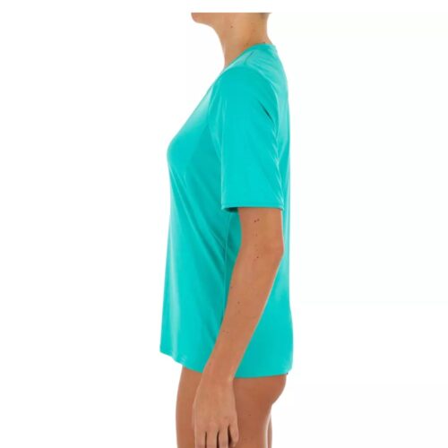 CAMISETA PROTECCIÓN SOLAR SURF UPF50+ MUJER OLAIAN VERDE - Imagen 3