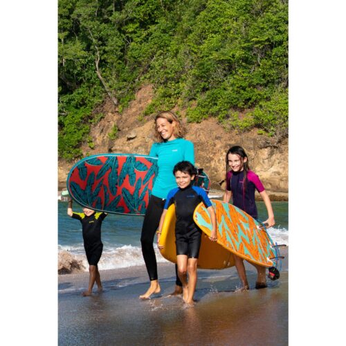 CAMISETA PROTECCIÓN SOLAR SURF UPF50+ MUJER OLAIAN VERDE - Imagen 10