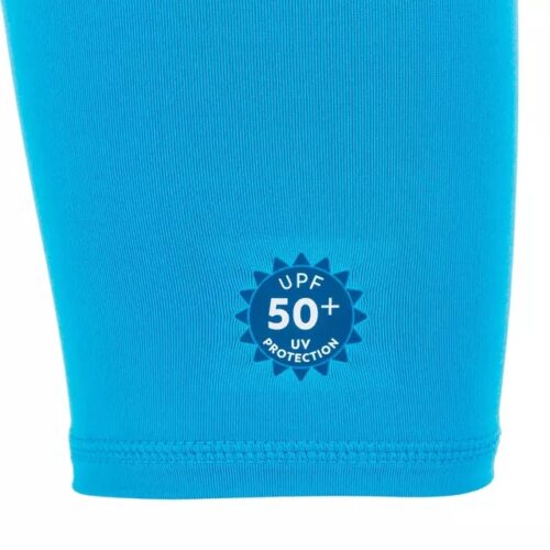 BAÑADOR MALLA PANTALÓN ANTI-UV UFP50+ BEBÉS/NIÑOS NABAIJÍ AZUL CIAN - Imagen 2