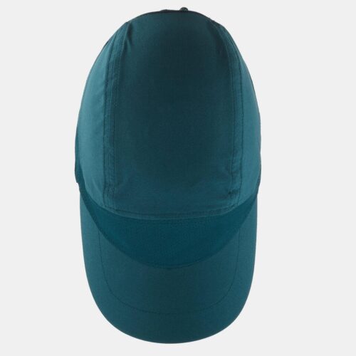 GORRA ANTI UV DE SENDERISMO NIÑOS QUECHUA MH500 UPF 50+ AZUL PETRÓLEO ÚNICA - Imagen 5