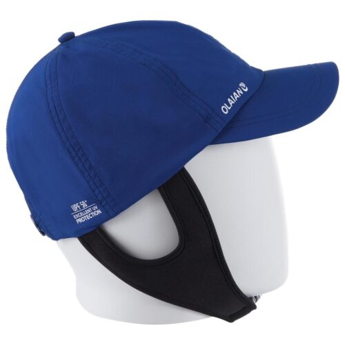 GORRA NIÑOS SURF AZUL PROTECCIÓN SOLAR UPF50+ OLAIAN AZUL ZAFIRO NIÑO UNICO - Imagen 2
