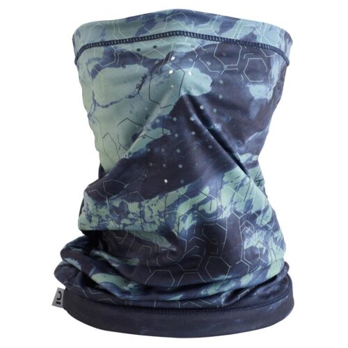 CUBRECUELLO PESCA 500 ANTI-UV UPF 50+ CAPERLAN AZUL VERDE ADULTO - Imagen 3