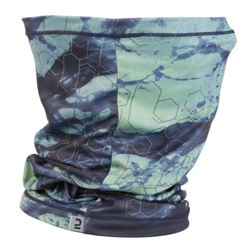 CUBRECUELLO PESCA 500 ANTI-UV UPF 50+ CAPERLAN AZUL VERDE ADULTO - Imagen 2