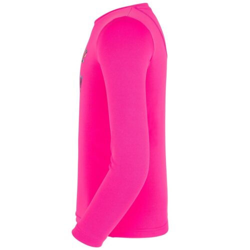 CAMISETA PROTECCIÓN SOLAR SURF UFP50+ NIÑOS OLAIAN ESTAMPADO ML PÚRPURA - Imagen 5