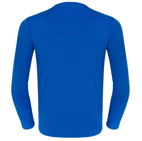 CAMISETA PROTECCIÓN SOLAR SURF UFP50+ NIÑOS OLAIAN ESTAMPADO ML AZUL - Imagen 2
