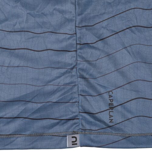 CUBRECUELLO PESCA 500 ANTI-UV UPF 50+ CAPERLAN GRIS AZUL ADULTO - Imagen 6