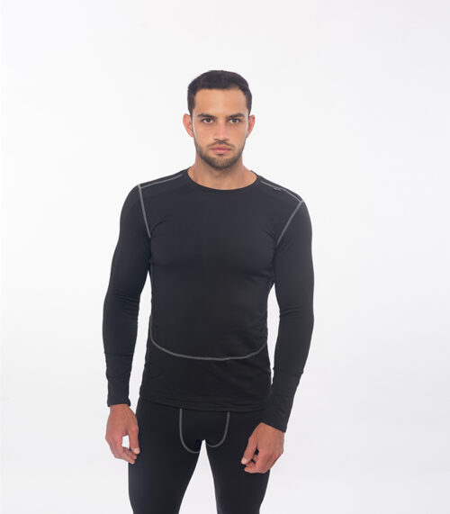 SET TÉRMICO PRIMERA CAPA WARM W500 SUMAQ HOMBRE NEGRO - Imagen 2