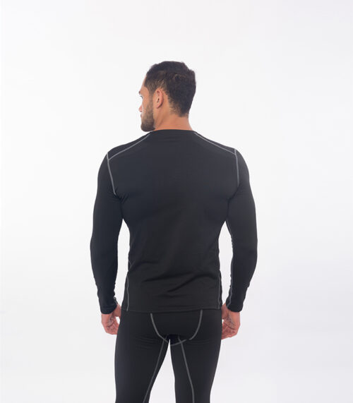 SET TÉRMICO PRIMERA CAPA WARM W500 SUMAQ HOMBRE NEGRO - Imagen 4