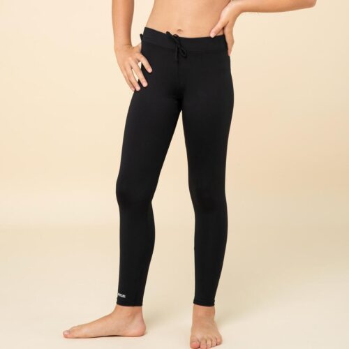 MALLAS LARGAS PROTECCIÓN SOLAR UFP50+ OLAIAN NIÑOS NEGRO - Imagen 2