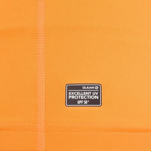 CAMISETA PROTECCIÓN SOLAR UPF50+ SURF HOMBRE TOP100 OLAIAN MANGA CORTA MANDARINA - Imagen 4