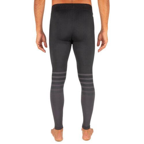 LEGGINGS PROTECCIÓN SOLAR UFP50+ SURF HOMBRE OLAIAN 100 NEGRO - Imagen 2