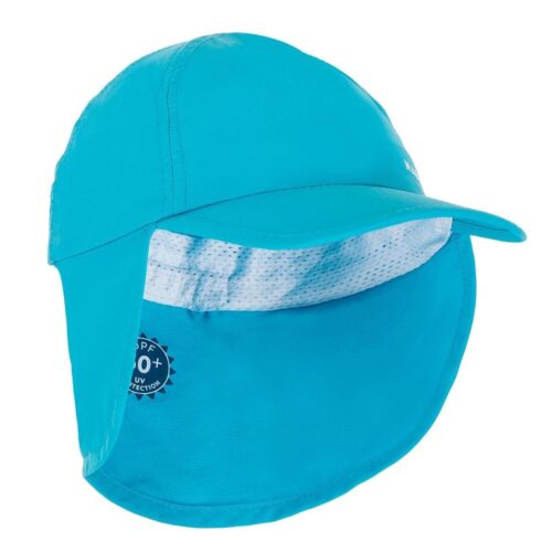 GORRA ANTI UV BEBÉ NABAIJÍ UPF 50+ AZUL TURQUESA