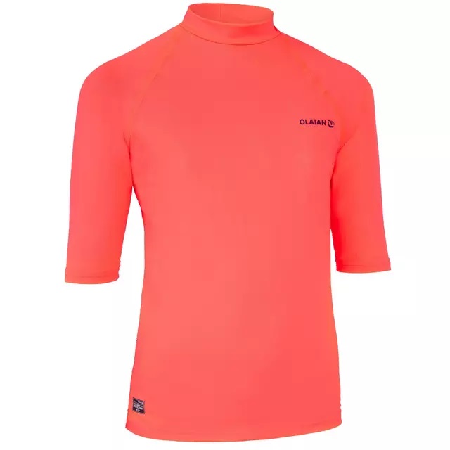 CAMISETA PROTECCIÓN SOLAR UPF50+ SURF NIÑOS OLAIAN ROSA