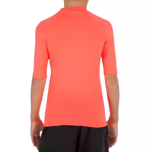 CAMISETA PROTECCIÓN SOLAR UPF50+ SURF NIÑOS OLAIAN ROSA - Imagen 3