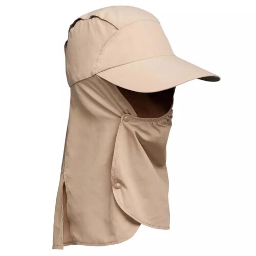 GORRA SENDERISMO Y TREKKING DESERT ANTI-UV UPF 40+ FORCLAZ  500 ADULTO ARENA ADULTO