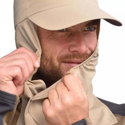 GORRA SENDERISMO Y TREKKING DESERT ANTI-UV UPF 40+ FORCLAZ  500 ADULTO ARENA ADULTO - Imagen 4
