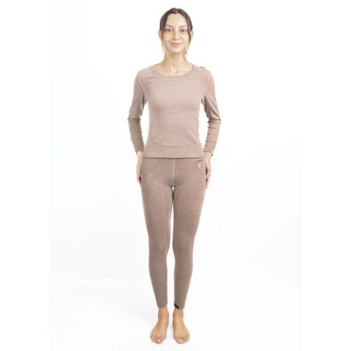 SET TÉRMICO PRIMERA CAPA NIEVE WARM W590 SUMAQ MUJER CAMELLO
