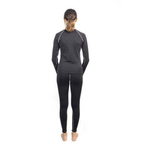 SET TÉRMICO PRIMERA CAPA WARM W500 SUMAQ MUJER NEGRO - Imagen 2