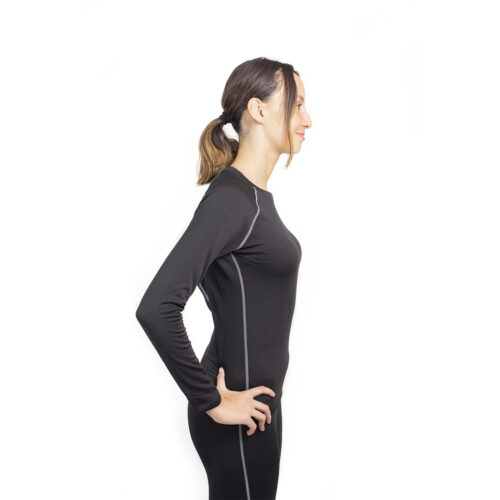SET TÉRMICO PRIMERA CAPA WARM W500 SUMAQ MUJER NEGRO - Imagen 4