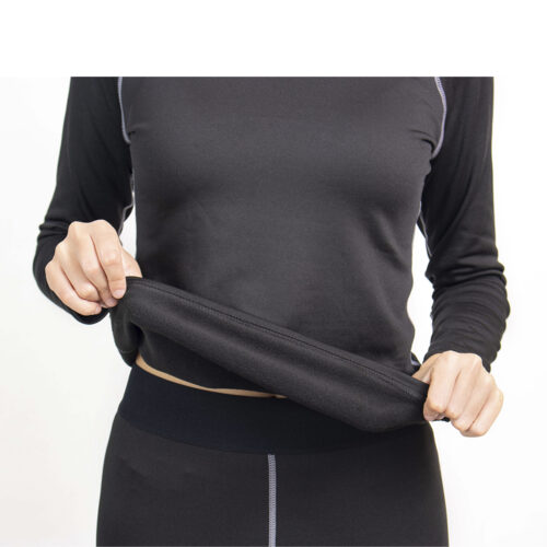 SET TÉRMICO PRIMERA CAPA WARM W500 SUMAQ MUJER NEGRO - Imagen 5
