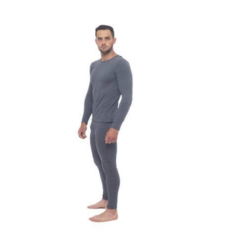 SET TÉRMICO PRIMERA CAPA WARM W100 SUMAQ HOMBRE GRIS - Imagen 2