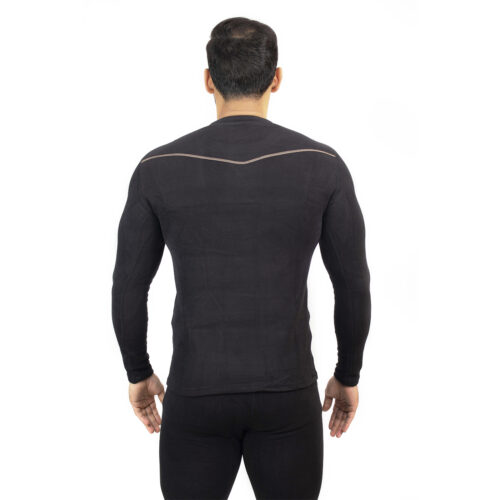 SET TÉRMICO PRIMERA CAPA NIEVE WARM W590 SUMAQ HOMBRE NEGRO - Imagen 4