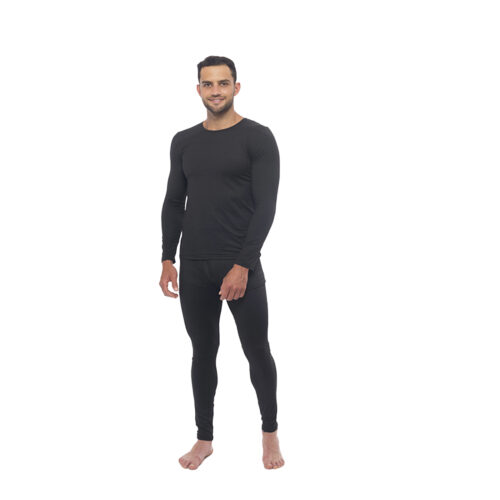 SET TÉRMICO PRIMERA CAPA WARM W100 SUMAQ HOMBRE NEGRO