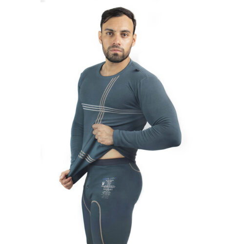SET TÉRMICO PRIMERA CAPA NIEVE WARM W590 SUMAQ HOMBRE VERDE - Imagen 4