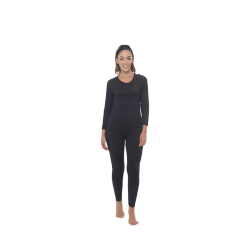 SET TÉRMICO PRIMERA CAPA WARM W100 SUMAQ MUJER NEGRO