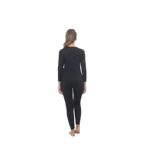 SET TÉRMICO PRIMERA CAPA WARM W100 SUMAQ MUJER NEGRO - Imagen 3