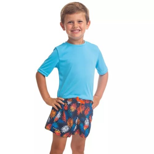 CAMISETA PROTECCIÓN SOLAR UFP50+ NIÑOS OLAIAN AZUL - Imagen 2