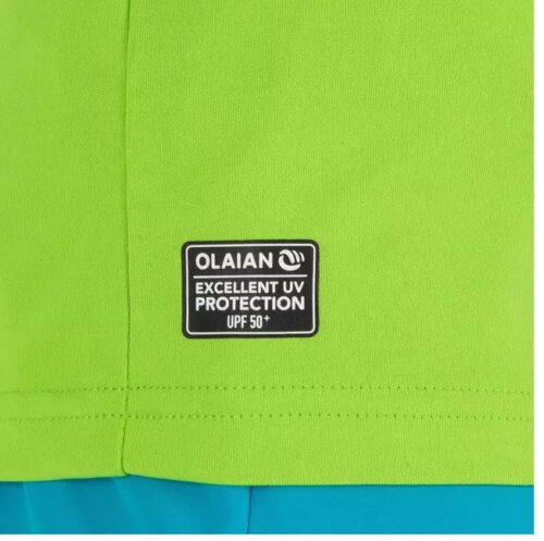 CAMISETA PROTECCIÓN SOLAR UFP50+ NIÑOS OLAIAN VERDE RANA - Imagen 6
